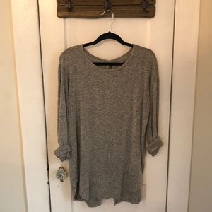 Open back Long sleeve tee